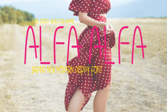 Alfa Alfa: A Handwritten Font for Modern Campaigns