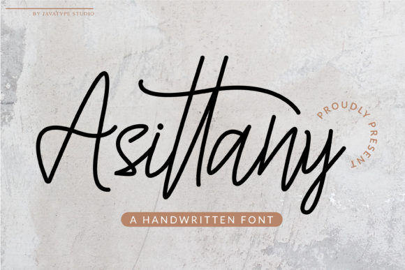 Asittany: A Handwritten Font That Elevates Your Handmade Brand
