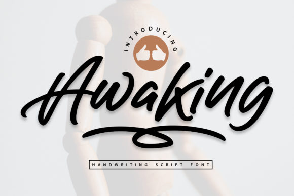 Awaking: A Handwritten Font for Modern Campaigns