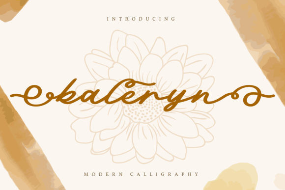 Baleryn: A Delicate Handwritten Font for Editorial Design