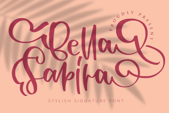 Bella Sapira: A Handwritten Font for Web Design