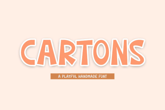 Cartons: A Bold Handwritten Font for Editorial Design