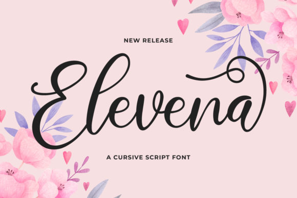 Elevena Font Review: A Delicate Script for Elegant Branding