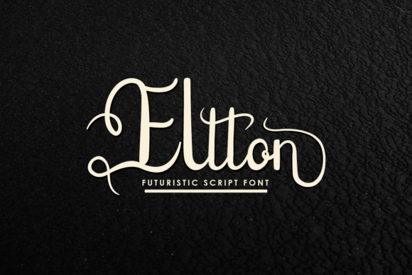 Eltton: A Fresh Handwritten Font for Polished Branding