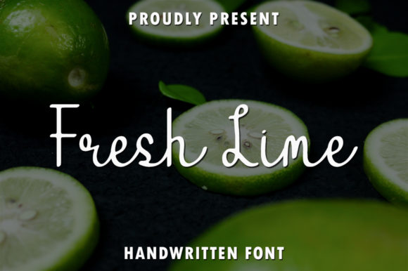 Fresh Lime: A Polished Handwritten Font for Editors