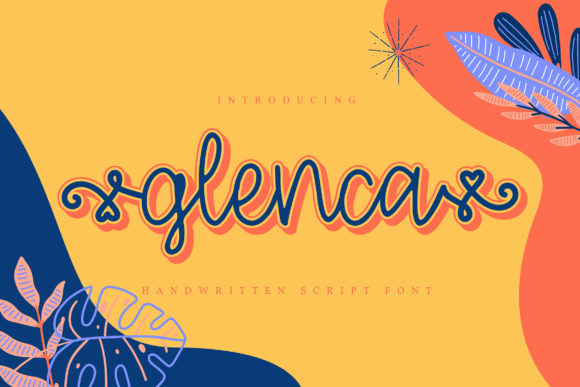 Glenca: A Delicate Script Font for Editorial Design