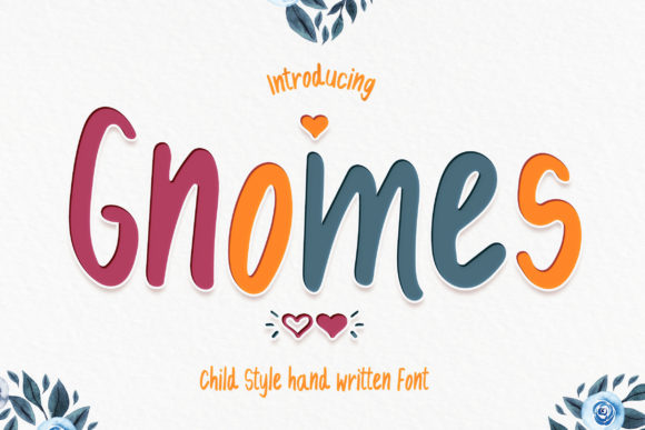 Gnomes: A Joyful Handwritten Font for Branding