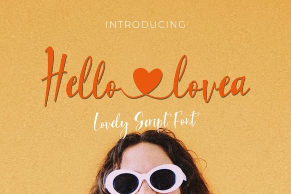 Hello Lovea: A Refined Script Font for Elegant Web Design