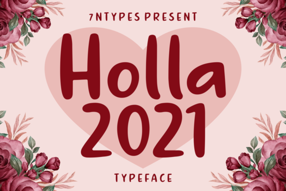 Holla 2021: A Sweet Handwritten Font for Brand Identity