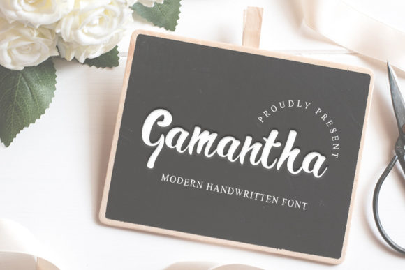 How Gamantha Font Helped My Small Business Shine with Style