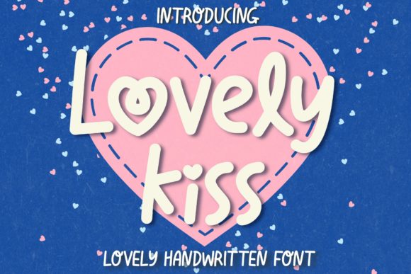 How Lovely Kiss Font Became the Heart of a Café Branding Project