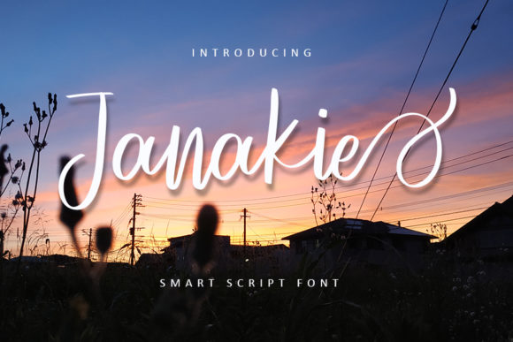 Janakie: A Handwritten Font for Modern Web Design