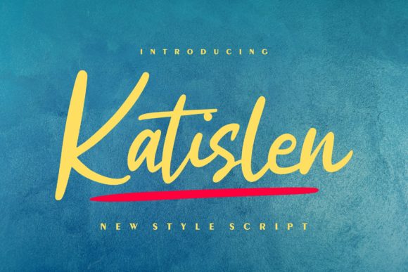 Katislen: The Elegant Script Font for Marketers