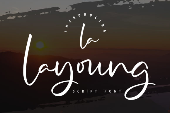 La Layoung: A Dazzling Script Font for Your Brand