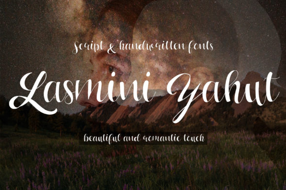 Lasmini Yahut: An Elegant Handwritten Typeface for Editorial Design