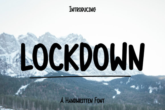 Lockdown Font: Adding Personality to Web Design with a Handwritten Touch