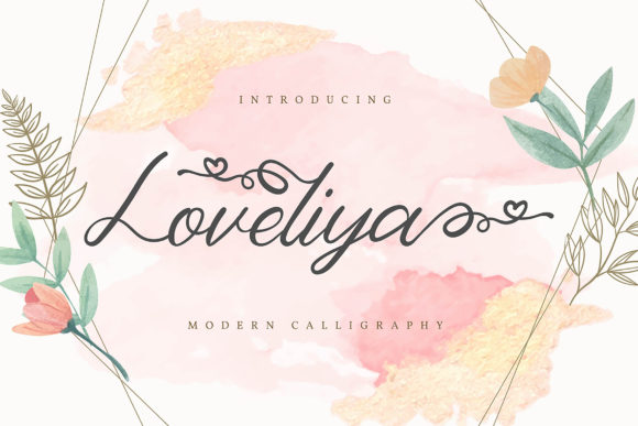 Loveliya: A Thoughtful Script Font for Elegant Editorial Design