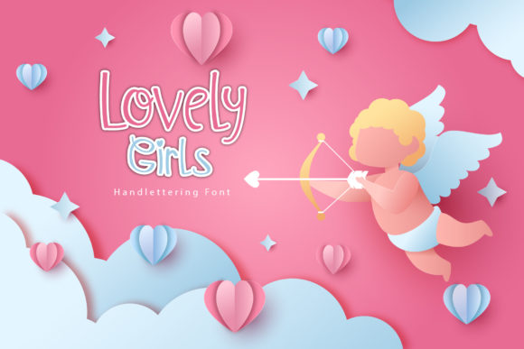 Lovely Girls: A Handwritten Font for Editorial Design