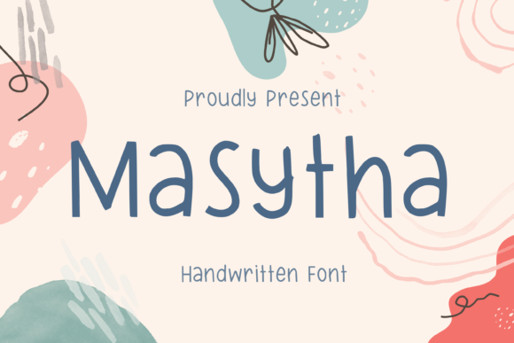 Masytha: A Sweet Handwritten Font for Digital Designers