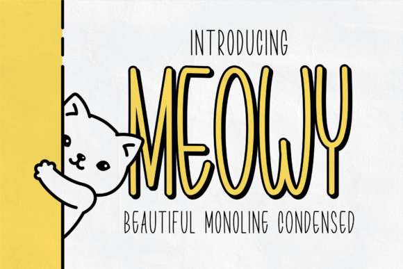 Meowy: A Sweet Handwritten Font That Elevates Brand Design