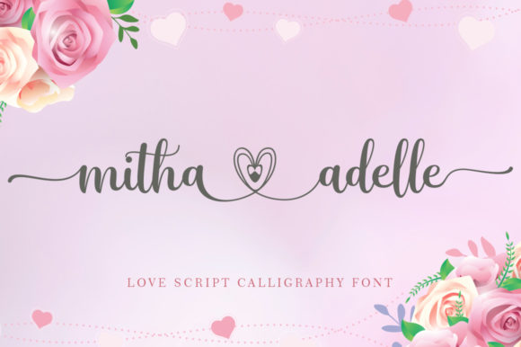 Mitha Adelle: A Sweet Script Font for Makers