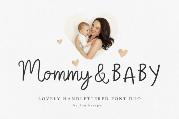 Mommy Baby: A Romantic Handwritten Font for Web Design