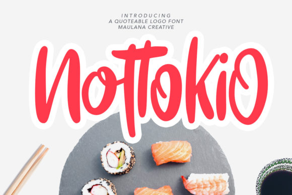 Nottokio: The Handwritten Font for Bold Marketing