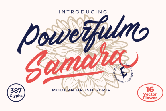 Powerfulm Samara: A Premium Script Font for Brands