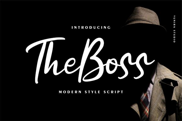 The Boss: A Premium Handwritten Font for Marketers
