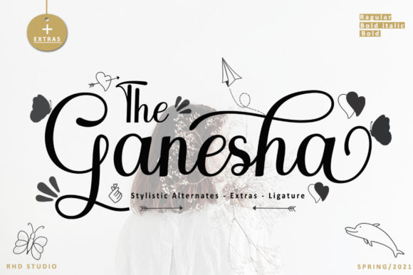 The Ganesha: A Versatile Handwritten Font for Branding