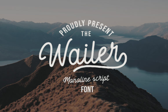 Wailer: A Modern Handwritten Font for Real Branding