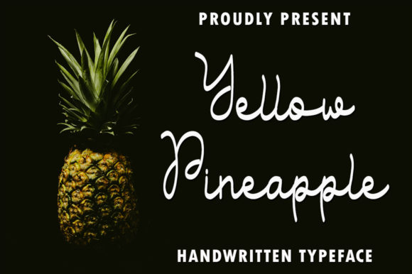 Yellow Pineapple: A Versatile Handwritten Font for Web Design